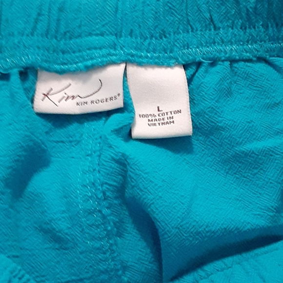 Kim Roger's 1g turquoise  shorts - Picture 5 of 5